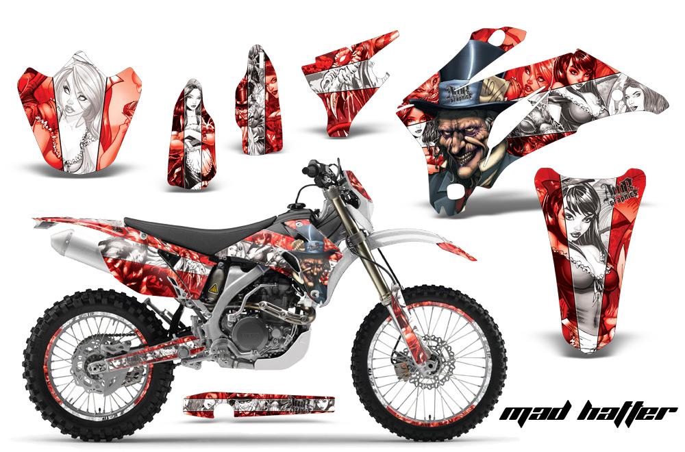 Yamaha WR250F WR450F 07-11 Graphics Kit MH RW NPs